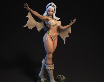 Savage Storm da X-Men - File STL 3D / File STL in resina / File STL FDM / Download istantaneo STL / Figurina Fan Art