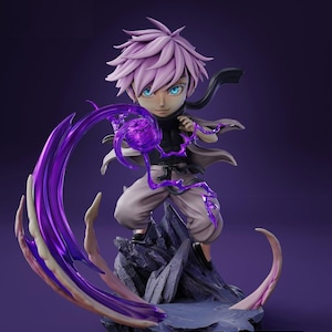 Satoru Gojo From Jujutsu Kaisen - 3D STL File |  Resin Stl File | FDM Stl File | Instant Download STL | Fan Art Figurine