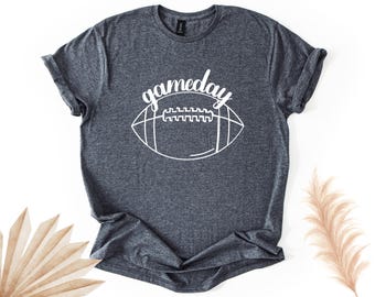 Football Shirt, Game Day Shirt, Football Game Day Shirt, Mom Gift Shirt, Dad Shirt, Football Shirt, Parent Shirt, Womens Football Gift Shirt