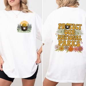 Comfort Colors National Parks Shirt: Environmental Activism Tee