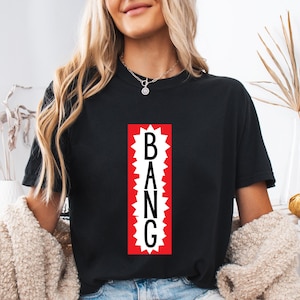 Comfort Colors® •BANG• Vintage Cowboy T-Shirt, Western Bachelorette T-Shirt, Retro Cowboy Shirt, Cowgirl T-Shirt