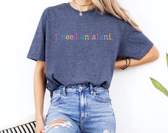 I Need an Alani Shirt, Pink Bow Coquette Energy Drink Sweatshirt, Gift For Her, Energy Drink Lover Tee, Trendy Pink Alani Shirt
