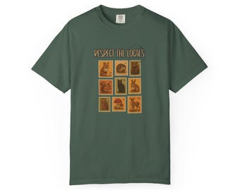 Respect the Locals Graphic T-Shirt: Unisex Vintage Style, Eco-Friendly Cotton