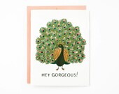 Hey Gorgeous Card 1pc