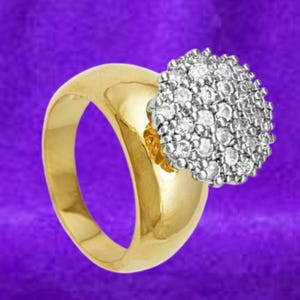 Gold Ring, Round Cut Moissanite/Diamond Wedding Men&#39;s Ring, Band Ring, Handmade Ring, Personalized Gift, 18K Solid Yellow Gold Ring