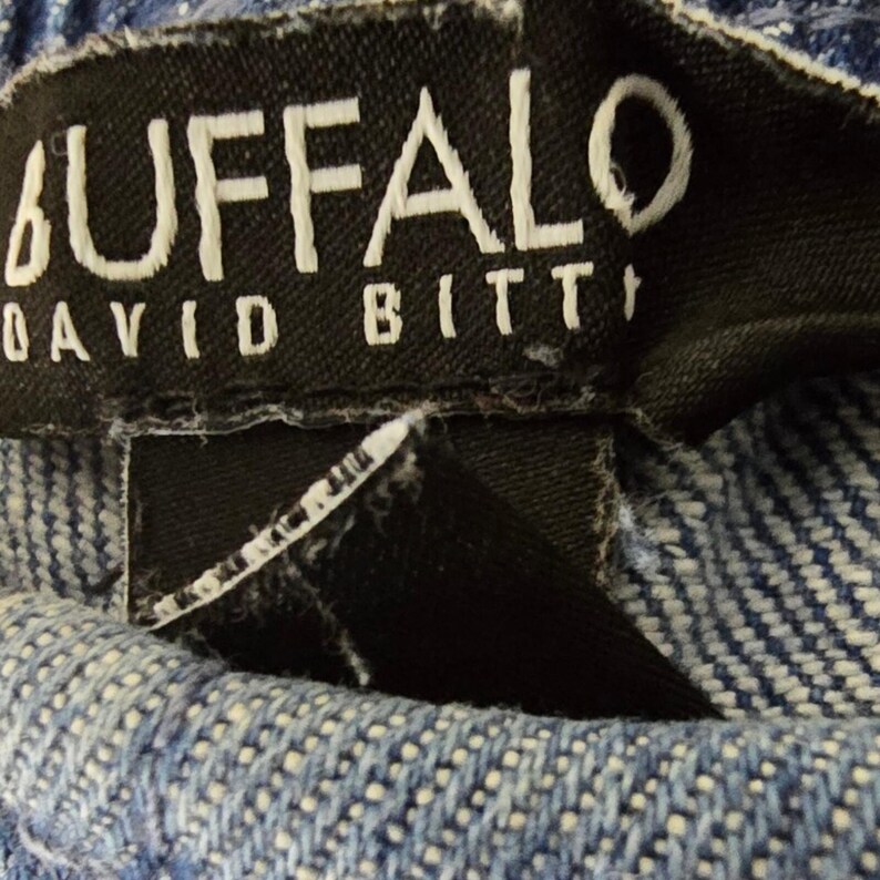 Buffalo David Bitton Drawstring Waist High Rise Denim Capris image 6