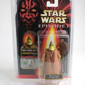 スター・ウォーズ ボス・ナス アクションフィギュア 新品未開封 1998年 コレクション3 プロテック・スターカード付き