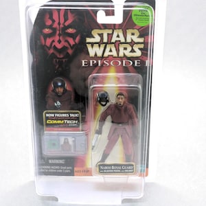 スター・ウォーズ ナブー王室護衛隊フィギュア 新品未開封 1999年コレクション2 プロテックスターケース付き