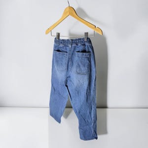 Buffalo David Bitton Drawstring Waist High Rise Denim Capris image 4