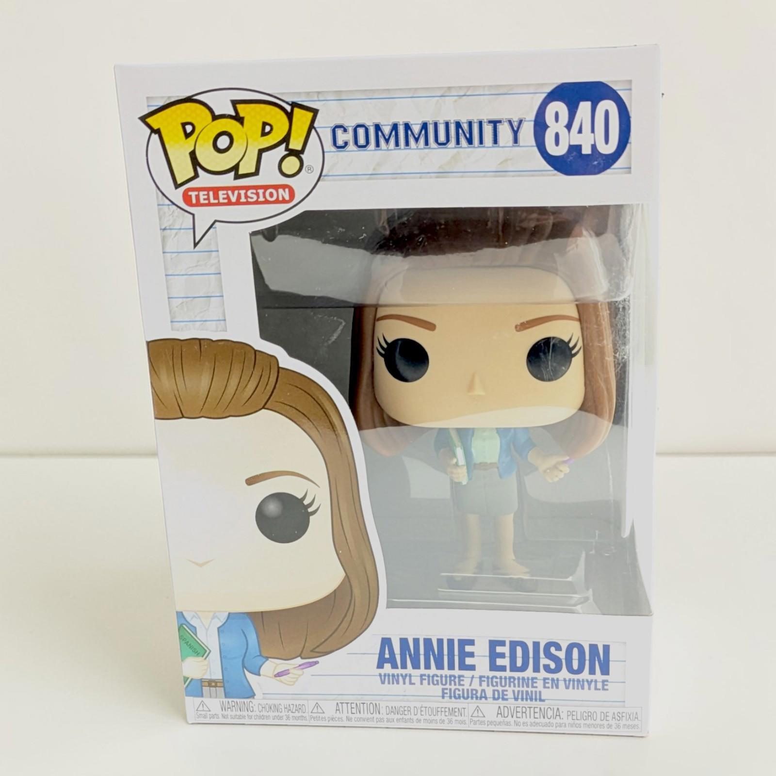 Funko Pop Télévision : Figurine vinyle Community Annie Edison #840 - Collection