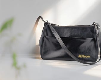 Vintage Nikon Faux Leather Camera Bag – Japan