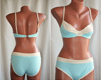 tommy hilfiger inspired reworked 2 piece bikini swimwear swimsuit