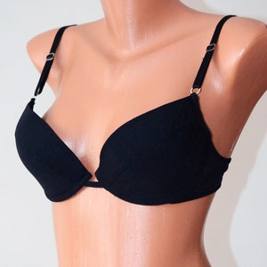 Vintage VICTORIA SECRET Very Sexy Unlined Demi Bra 36C 100% Nylon