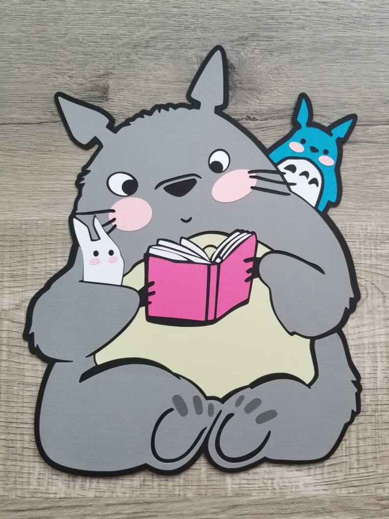 My Neighbor Totoro Totoro decorations diecut cardstock | Etsy