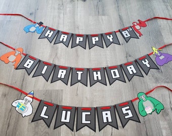 Gorilla Tag Birthday Banner: VR Party Decoration, Ready to Hang
