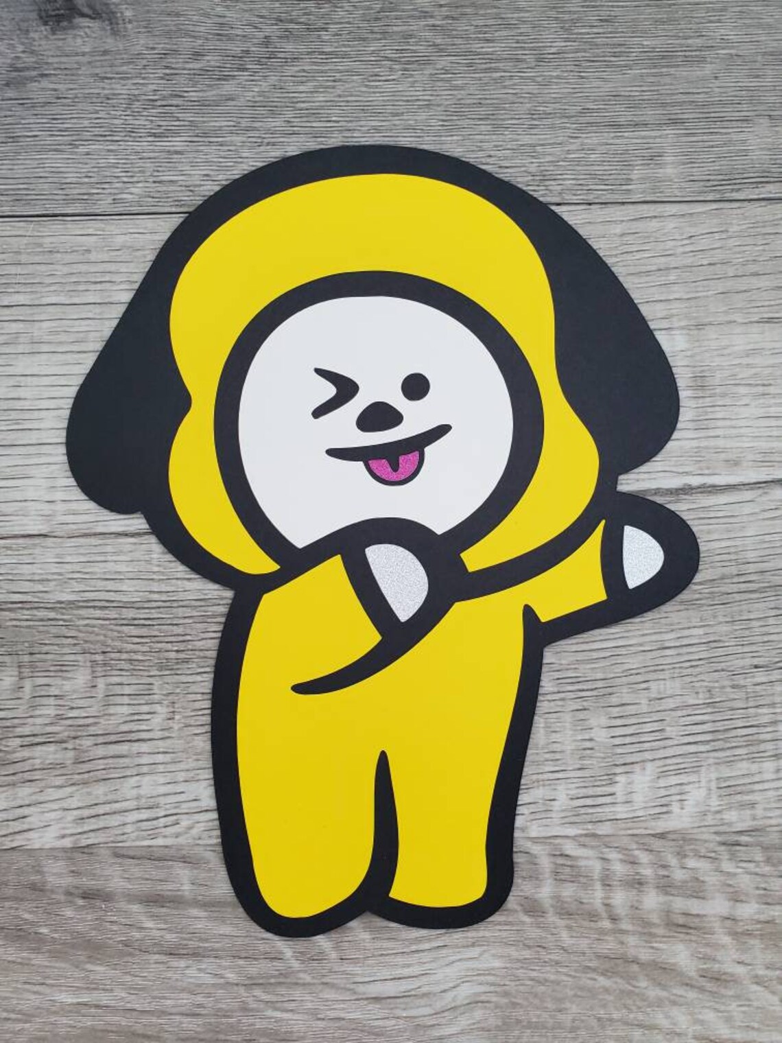 KPOP banner BTS Birthday banner with 7 character cutouts | Etsy