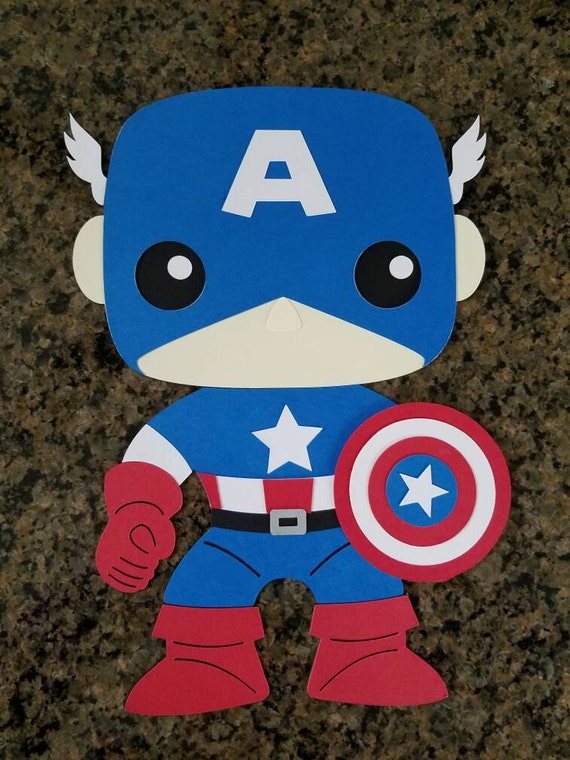 Captain America Decorations Avengers Birthday Party Etsy