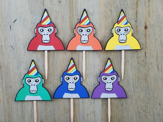 Gorilla Tag Birthday Party Decoration,Gorilla Tag Party Photo