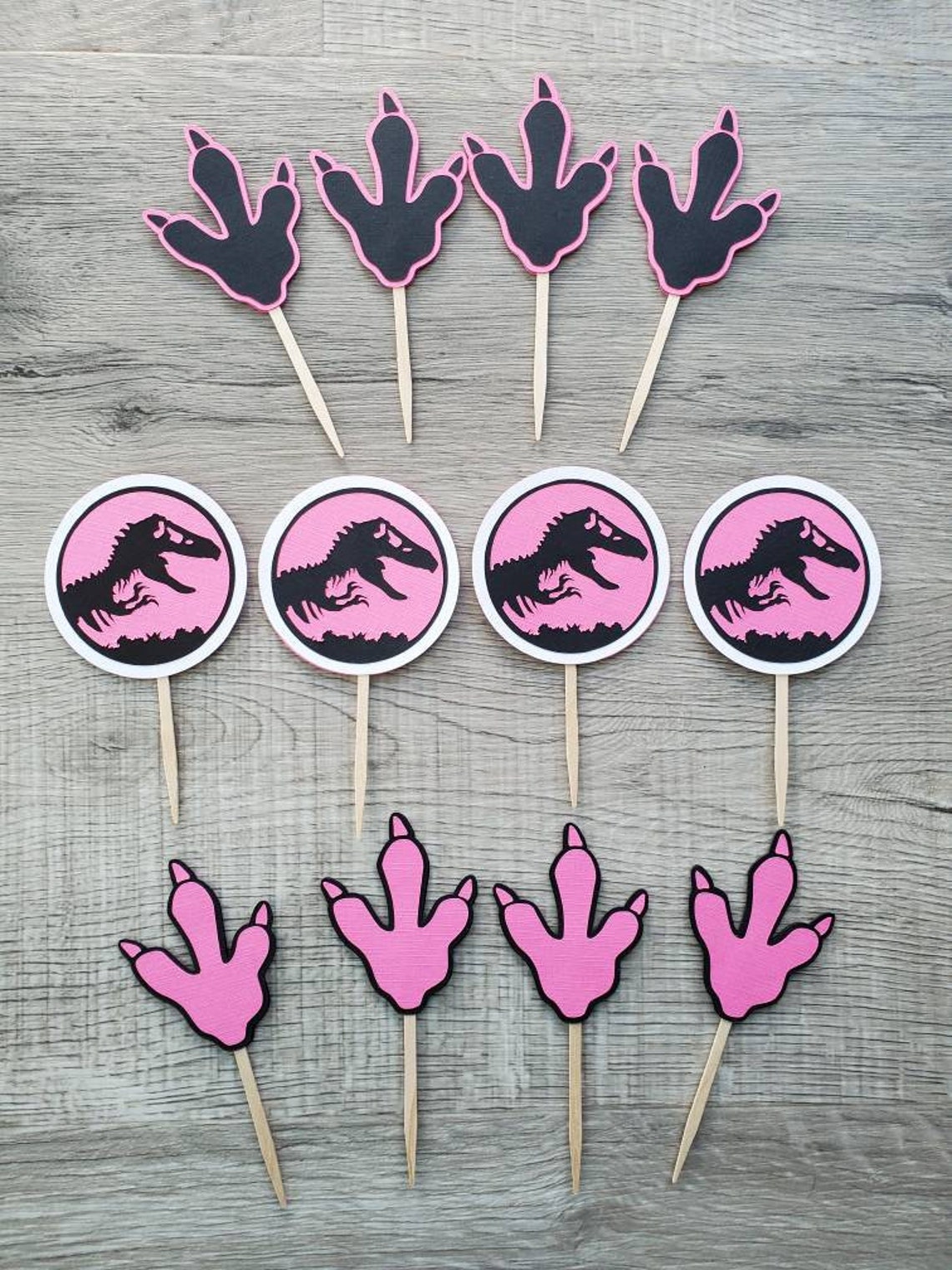 Jurassic World Cupcake Toppers Set Digital Etsy Festa 071