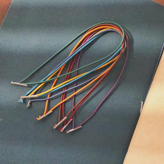 Replacement Elastic Band for Travel Journal | Color Change Rubber Band | Fix Loose Cord | Journal Repair | | TN Accessories | DIY Journal