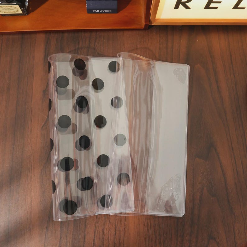 Polka Dot Clear Cover for TN Inserts | Standard Size | TN Insert Protector image 3