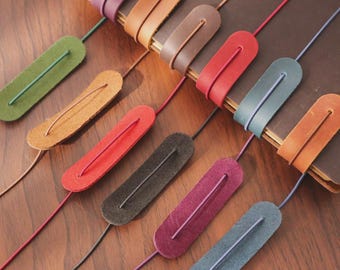 Genuine Leather Buckle with Matching Cord |  Edge Protector | TN Accessories | DIY Leather Journal