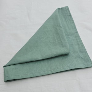 150 Sage Green Cotton Napkins, Green Cotton Dinner Napkins, Cloth Napkins, 100% Cotton Napkins, Sage Green, Soft Fabric, Wedding Table Decor