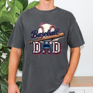 Baseball Dad Shirt, Sports Fan Father Unisex Top