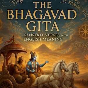Bhagavad Gita eBook: Sanskrit Verses with English Meaning (PDF Download)