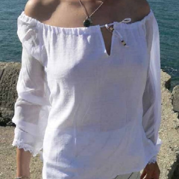 Peasant Blouse Etsy UK