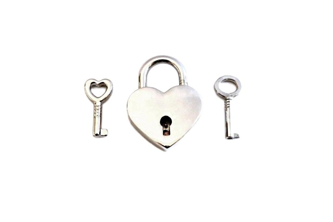 Heart Lock and Key . Wedding Box Lock . Heart Shaped Lock and Etsy Canada