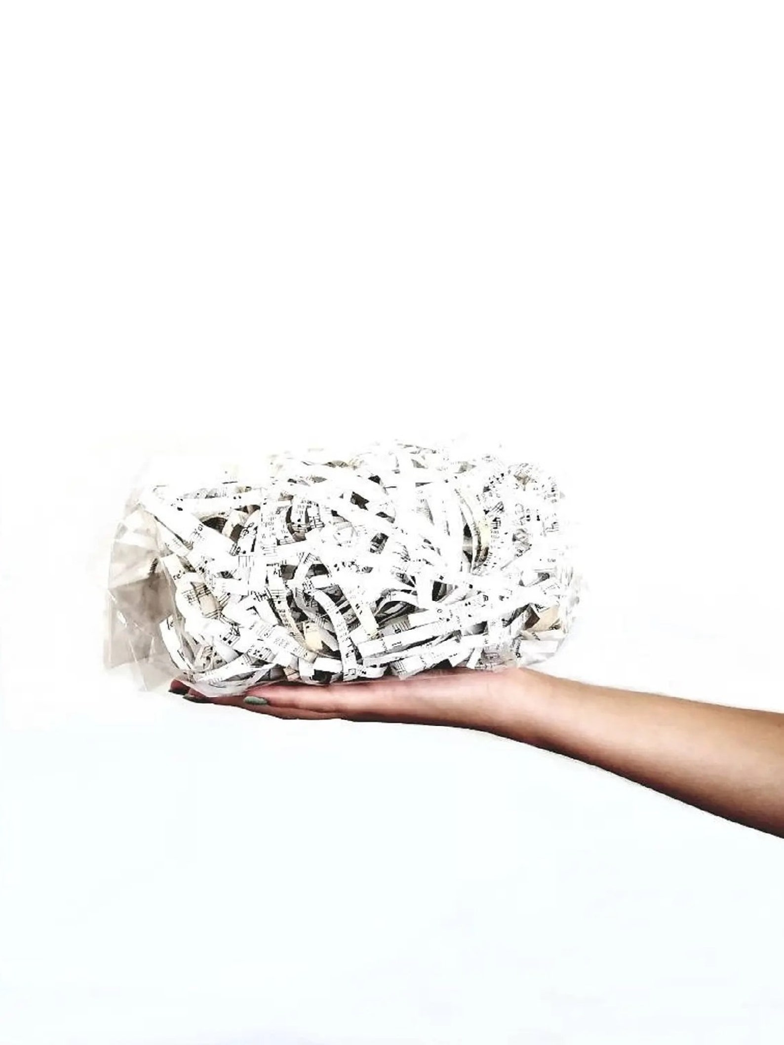 Sheet Music Shred Paper . Gift Wrap . Crinkle Paper Shred . Etsy