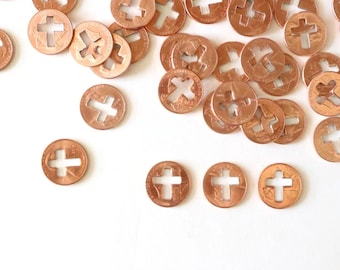 pennies from heaven . funeral favors . scratch off gender reveal . baptism favors . 1st communion favors . baptism gifts