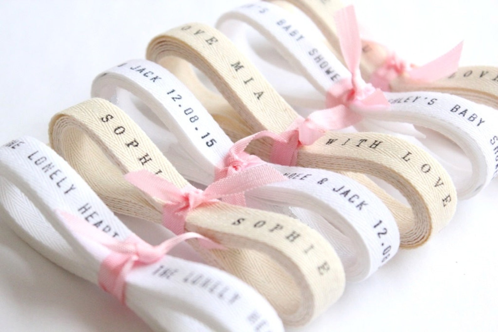 BULK Twill Ribbon . WHOLESALE Twill Ribbon Personalized Twill Etsy