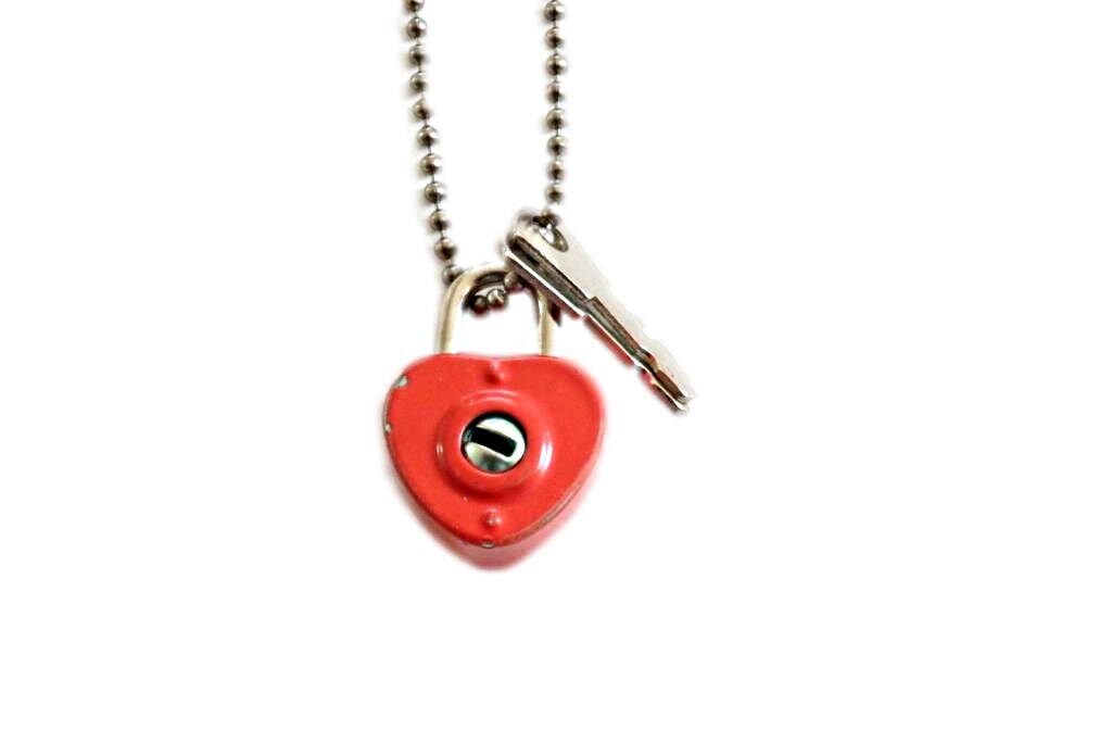 ネックレス・ペンダント VINTAGE HOLLYWOOD Porte Love Lock Necklace BMH1319 il_340x270.5723957369_9fqa.jpg