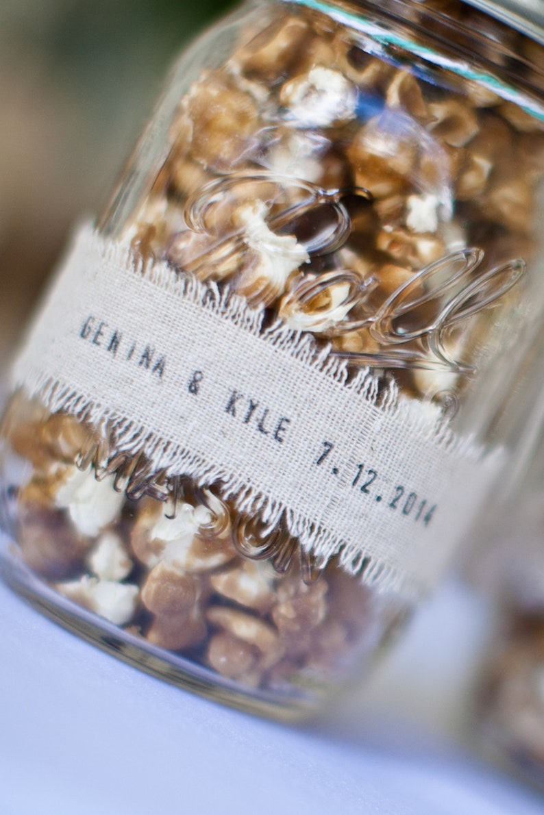 Rustic Ribbon / Personalized Ribbon Printed Ribbon Wedding - Etsy