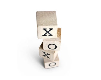 XOXO . wooden blocks . xo . hugs and kisses . wood blocks . xoxo sign . wood blocks baby