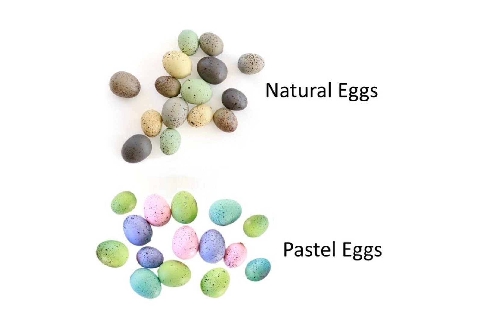 Speckled Eggs . Natural Eggs . Foam Eggs . Faux Eggs . Easter Etsy UK