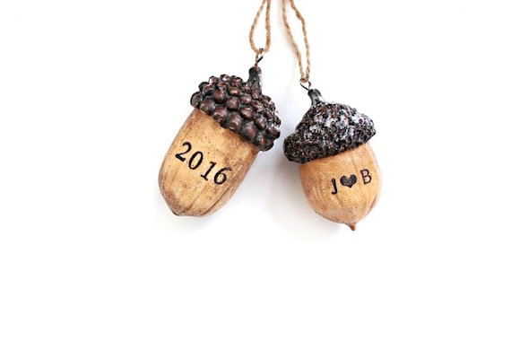 Bellotas. Decoración de bellota. Adorno de bellota. bebés 1er | Etsy México