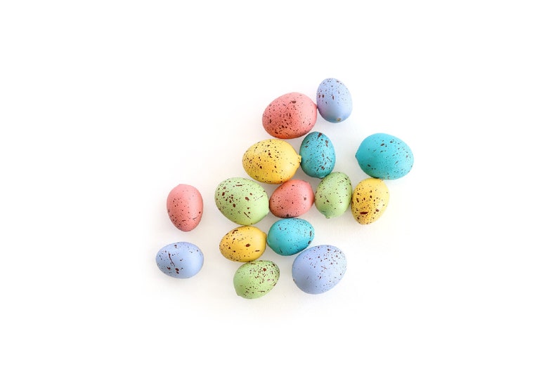 Speckled Eggs . natural eggs . foam eggs . faux eggs . easter Etsy
