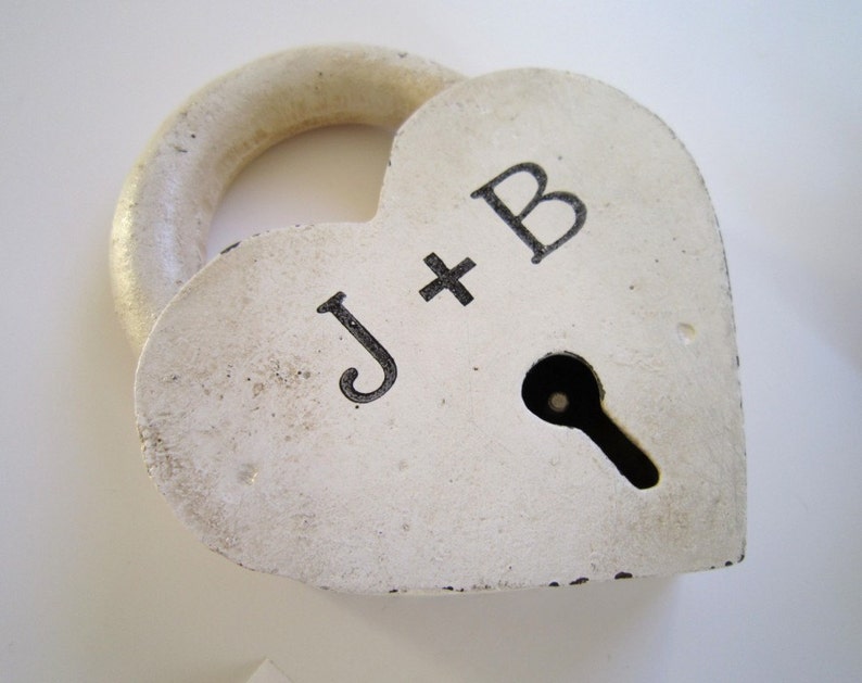 Engraved Love Lock personalized lock and key lovelock Etsy