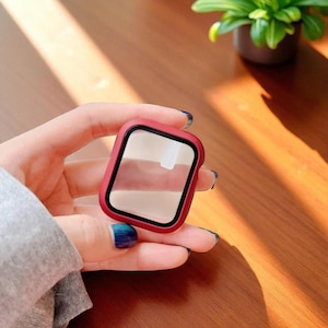 Tempered Glass Apple Watch Case: Full Screen Protection, Scratch Resistant