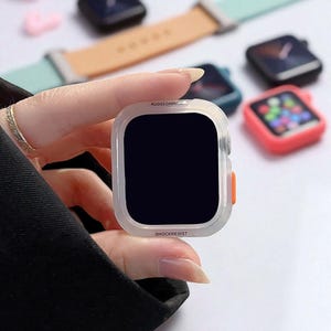 TPU Protective Apple Watch Case: Shockproof, Anti-Drop - Series 10/9/8/7/SE/Ultra