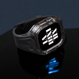 Shockproof Apple Watch Band & Case: Sport Silicone, Rugged Protection