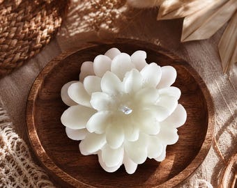 100 candele a forma di fiore come bomboniere / Bomboniere fai da te per matrimoni e feste