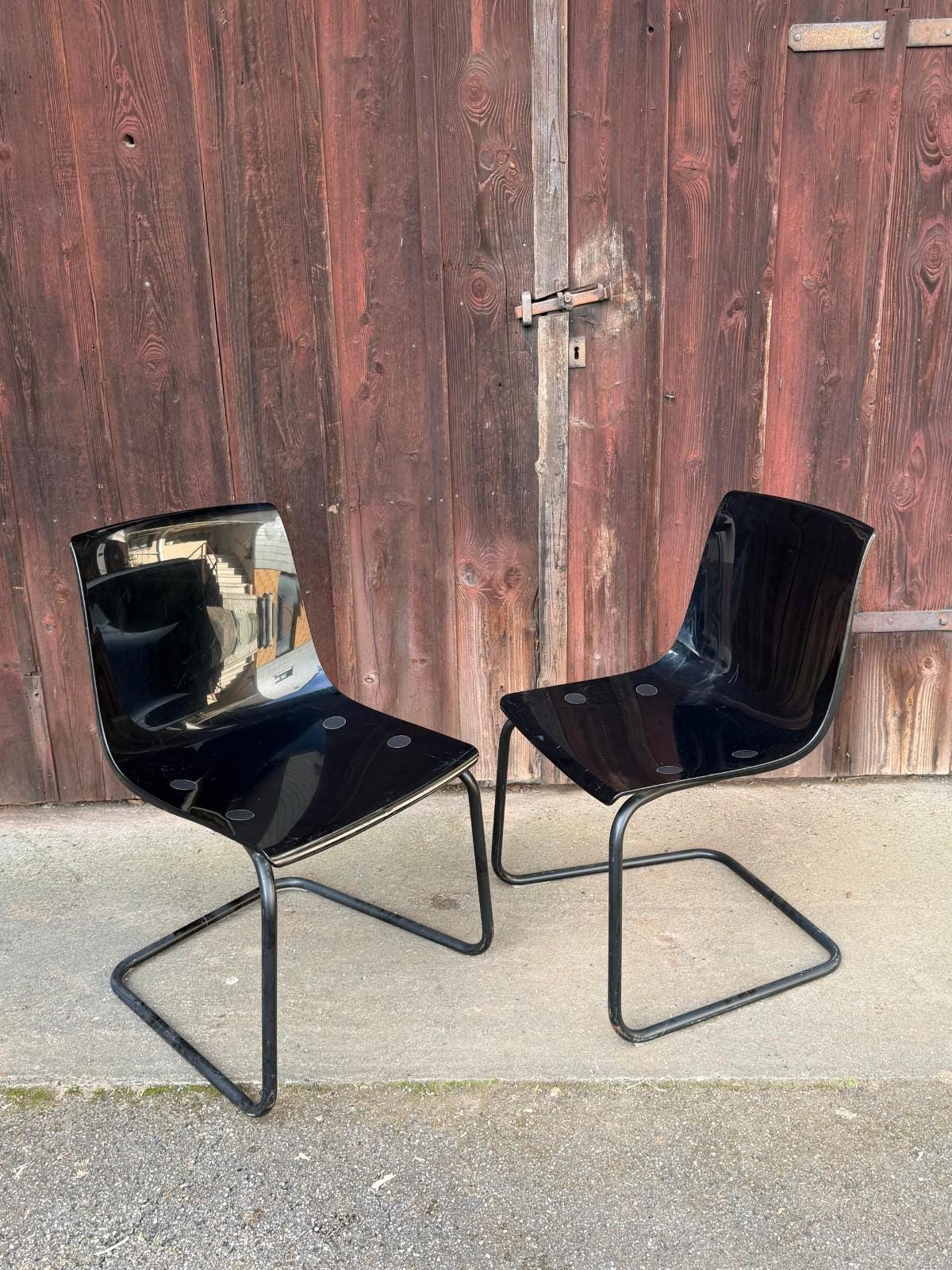 Vintage Ikea Metal Chair - Etsy