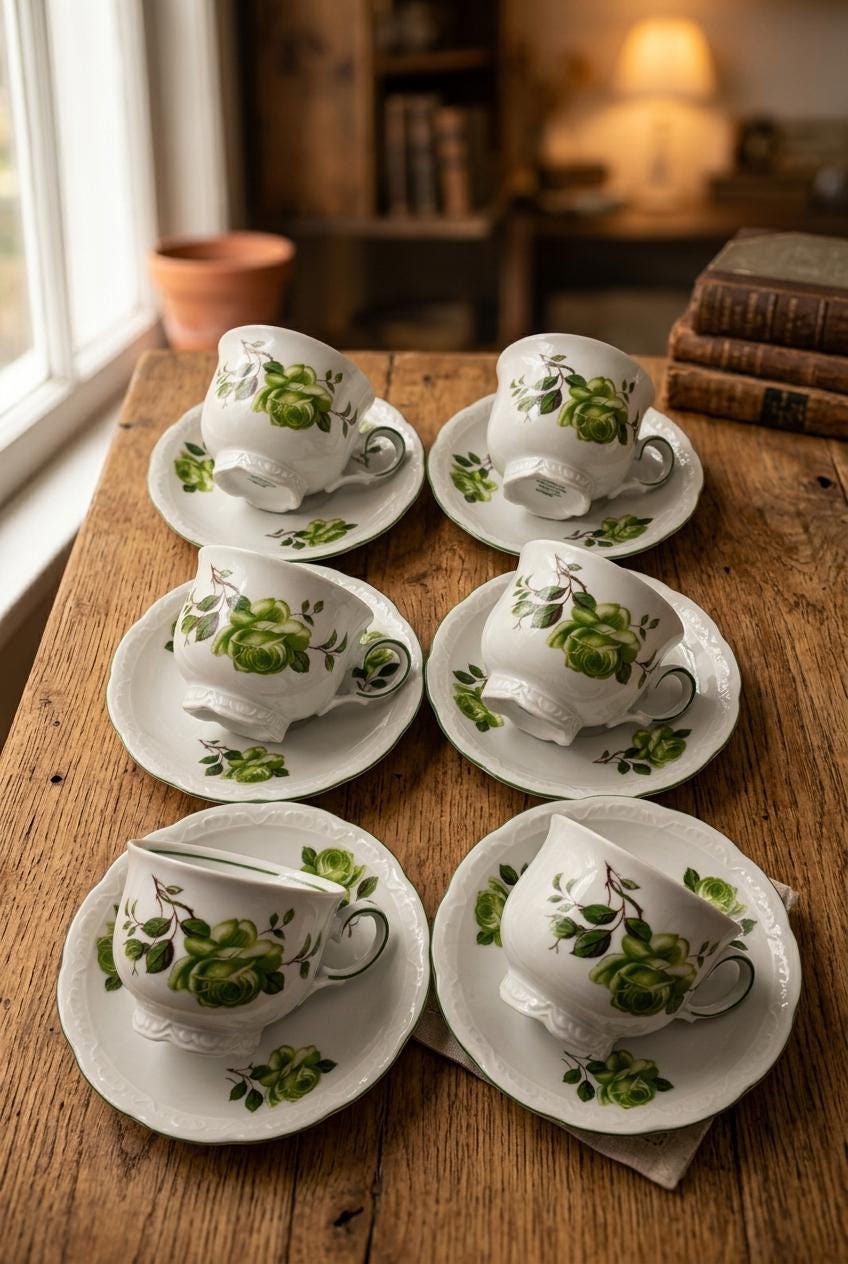 Mitterteich bavaria cups and saucers - Etsy 日本