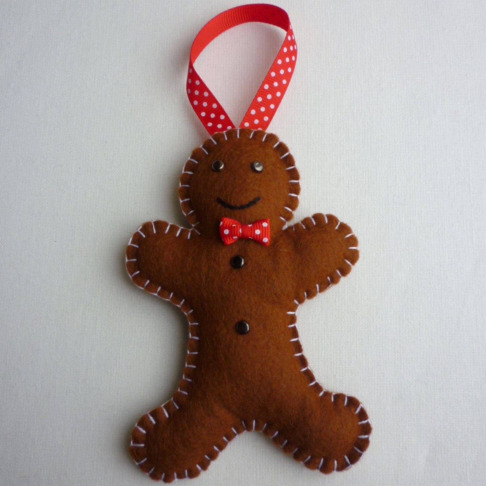 Selection of Handmade Felt Christmas Ornaments Etsy