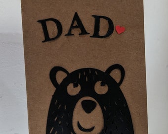 Daddy Bear Card