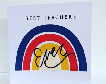 Thank You Card for Teachers